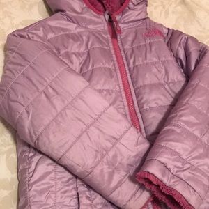 Reversible Northface coat size 4T